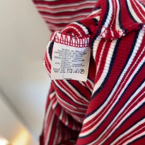 Red Striped Dress - Picture 3 of 5